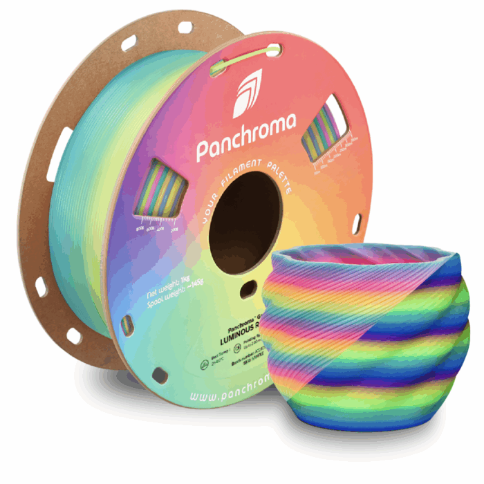 Panchroma PLA Rainbow / flerfärgad - 1.75mm - 1kg - Bild 2