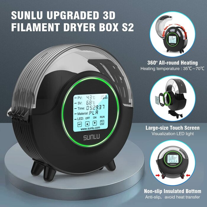 SUNLU S2 filadryer - Bild 3