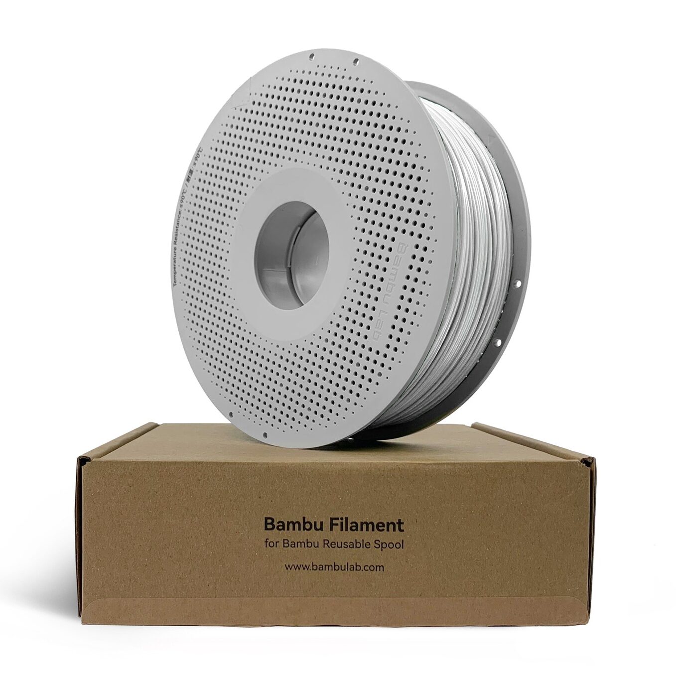 Bambu lab TPU filament grå