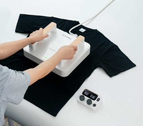 värmepress för kläder & t shirts