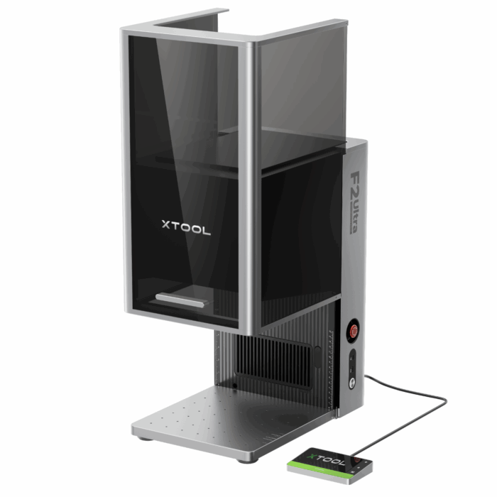 xTool F2 Ultra open